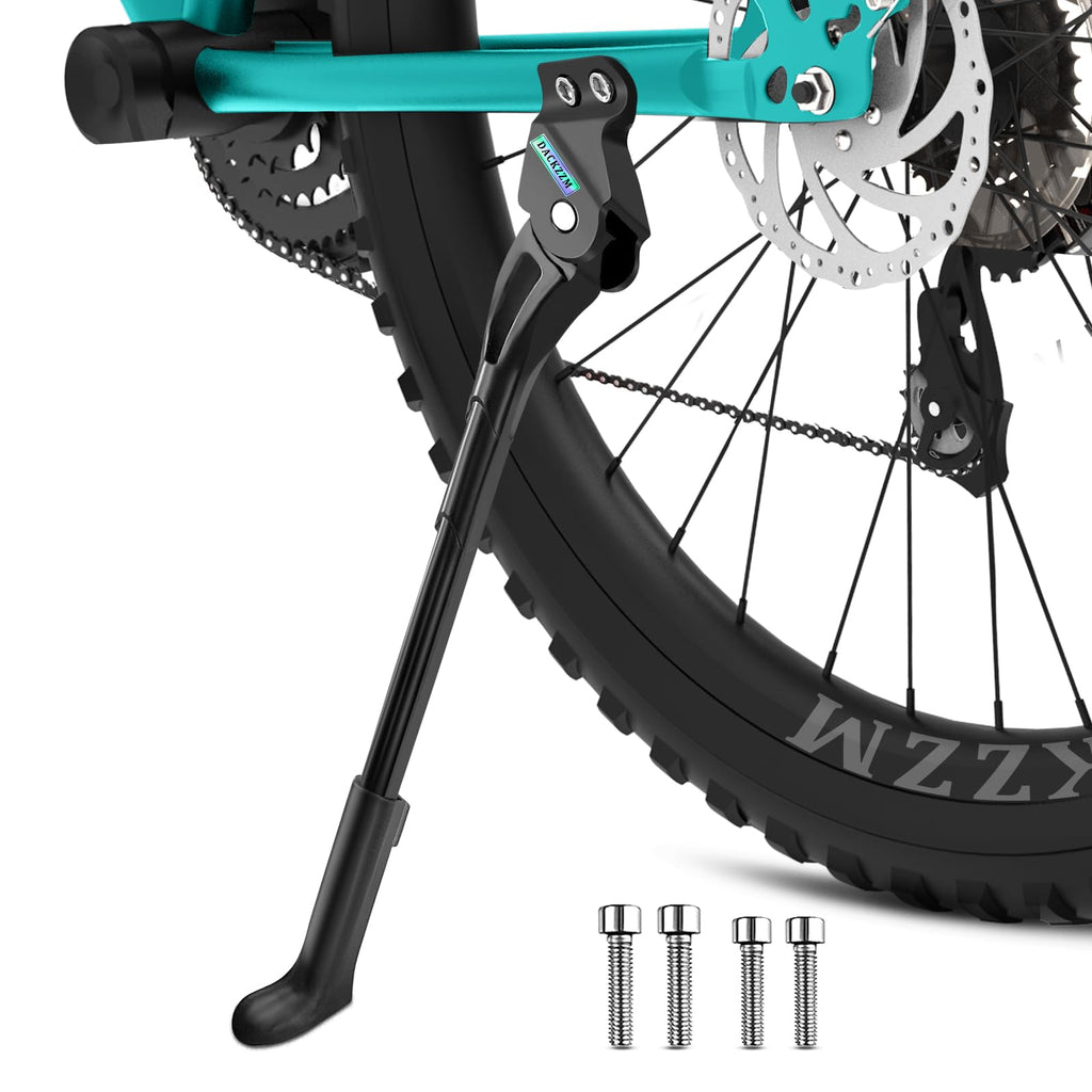 Bike Kickstand 18mm Bicycle Kickstands for Mountain Bike Rear Mount Bike Kick Stand Fit 24inch 27.5in Adult Bike Mountain Bike Kickstand Suit for Road Bike/MTB/BMX/E-Bike ( Hole Spacing 18mm )